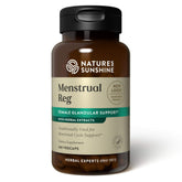 Nature's Sunshine Menstrual Reg — bouteille de gélules pour le soutien du cycle menstruel.