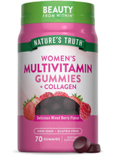 Nature's Truth: bouteille de gummies pour femmes – format pratique et prêt à mâcher