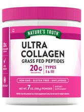 Nature's Truth Collagène Poudre, bouteille avec étiquette, pratique au quotidien