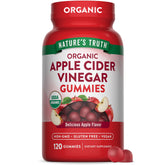 Nature's Truth gummies vinaigre de pomme en bouteille, option pratique sans comprimés.