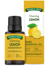 Nature's Truth huile essentielle citron-bouteille-15ml : arôme frais pour diffuseur et aromathérapie.