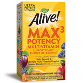 Nature's Way Alive! Max Potency : bouteille de multivitamines prête à l'emploi quotidien.