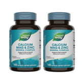 Nature's Way calcium magnesium zinc – bouteille visible, soutien potentiel pour os et muscles