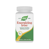 Nature's Way Energizing Iron: fer bisglycinate en gélules molles pour énergie durable.