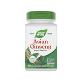 Nature's Way Ginseng asiatique – bouteille de gélules soutenant l'énergie au quotidien.