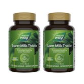 Nature's Way Super Milk Thistle – bouteille de capsules, usage quotidien pratique