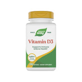 Nature's Way Vitamine D3 Extra Strength: bouteille, soutien des os et dents sains