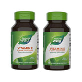 Nature's Way Vitamine E – bouteille, gélules faciles à intégrer dans la routine quotidienne.