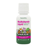 NaturesPlus Animal Parade, bouteille multivitamines pour enfants, favorise l'apport en nutriments essentiels.
