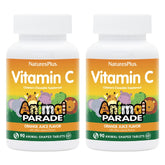 NaturesPlus Animal Parade pastilles animaux goût orange pour enfants et soutien nutritionnel