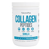 Bouteille NaturesPlus Collagen Peptides Vanille prête à l emploi pour la routine beauté.