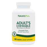 Gommes adultes NaturesPlus au goût ananas, parfaites pour une routine quotidienne.