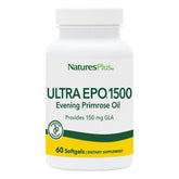 NaturesPlus EPO 1500mg, gelules molles dans le flacon, utilisation quotidienne potentielle.