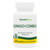 NaturesPlus Ginkgo-Combo : bouteille et capsules faciles à intégrer à votre routine quotidienne