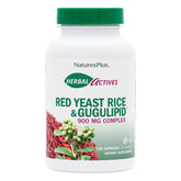 NaturesPlus Herbal Actives levure rouge en bouteille, option pratique pour un mode de vie sain.