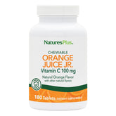 NaturesPlus Orange Juice Jr. pastilles croquables au goût orange.