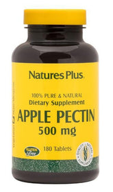 NaturesPlus Pectine de Pomme – flacon de 180 comprimés, fibres végétales quotidiennes