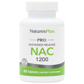NaturesPlus PRO NAC 1200 dans la bouteille, soutien potentiel des antioxydants.