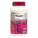 NaturesPlus riz rouge de levure en bouteille, absorption stable.