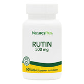 Bouteille NaturesPlus Rutin 500 mg avec comprimés, soutien immunitaire potentiel.