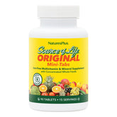 NaturesPlus Source de Life Sans Fer Mini-Tabs dans une bouteille pratique pour énergie quotidienne.
