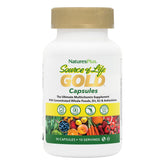 NaturesPlus Source de Vie Gold – bouteille de gélules faciles à avaler.