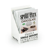 NaturesPlus Spiru-Tein Chocolat, pochette individuelle, repas pratique sur le pouce.
