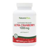 NaturesPlus Ultra Cranberry tablettes 1000 mg en libération prolongée pour routine quotidienne