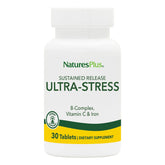 NaturesPlus Ultra-Stress avec fer, bouteille, idéale pour favoriser détente et énergie tout au long de la journée.