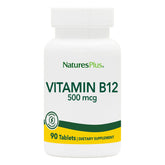 NaturesPlus Vitamine B12 500 mcg – tablettes en boîte pour énergie équilibrée