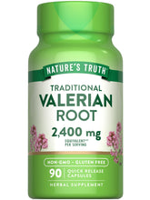 Nature's Truth Valériane : bouteille en gros plan pour un rituel nocturne potentiel