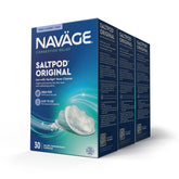 Navage SaltPod Bundle : boîte prête à l’emploi pour rinçage nasal efficace.