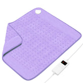 NBKLS Tapis chauffant grand format 50x60 cm sur canapé pour dos et épaules.