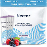Pochettes Nectar Hydration, électrolytes naturels et fruits bio, parfaites au quotidien