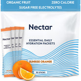 Nectar sachets hydratation orange pour réhydratation rapide