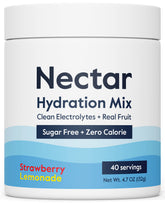 Nectar: tub d'électrolytes sans sucre pour une hydratation pratique.