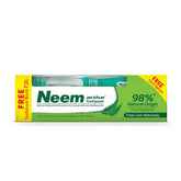 Neem Active dentifrice emballage devant, routine bucco-dentaire naturelle et fraîche.
