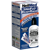NeilMed SinuFlo Rinçage prêt à l’emploi – bouteille prête pour un lavage nasal pratique
