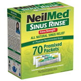 NeilMed Sinus Rinse Extra-Forte Hypertonique, paquets: nettoyage nasal en profondeur et hydratation.