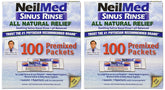 NeilMed Sinus Rinse avec sachets pre-melanges pour rinçage nasal isotone au quotidien
