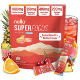 Nello Superfocus, dosettes‑20‑portions : pratique pour rester concentré lors des journées chargées.