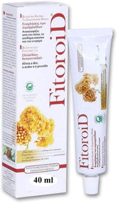Neo Fitoroid Bio Pommade: bouteille de 40 ml prête à soulager démangeaisons et douleurs.
