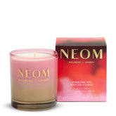 NEOM Bougie Joie Étincelante 1 mèche 185 g — ambiance chaleureuse et réconfortante.