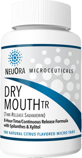 NeuOra Microceuticals boîtier de Dry Mouth TR Micro Tabs, approche discrète et hydratation durable