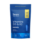 Neuro D3K2 pastilles menthe emballage clair pour une consommation pratique.