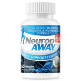 NeuropAWAY: bouteille-gélules, soutien nerveux au quotidien.