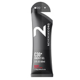 Neversecond C30+ Gel Framboise emballage pratique pour sessions rapides