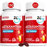 NEVISS astaxanthine 24 mg – flacon et gélules, absorption potentielle