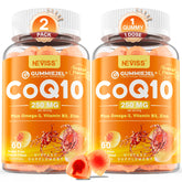 NEVISS CoQ10 gélules goût orange: absorption optimale et plaisir.