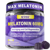 NEVISS gommes mélatonine 60 mg – emballage élégant et informatif